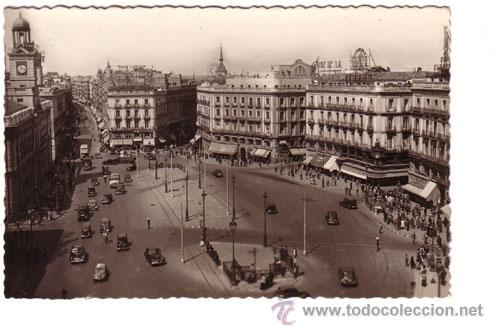 Postales: N&ordm; 1291 POSTAL MADRID PUERTA DEL SOL - Foto 1