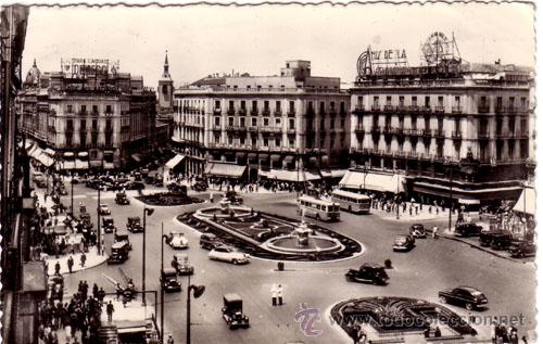 Postales: N&ordm; 1119 POSTAL MADRID PUERTA DEL SOL - Foto 1