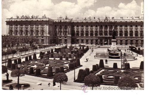Postales: N&ordm; 1645 POSTAL MADRID PALACIO DE ORIENTE - Foto 1