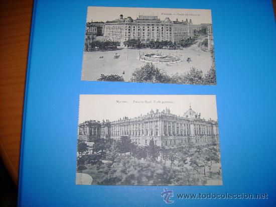 Postales: 6 POSTALES ANTIGUAS DE MADRID - Foto 2