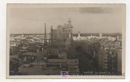 Postales: MADRID. LA GRAN VIA. - Foto 1