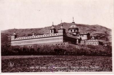 Postales: N&ordm; 3910 POSTAL EL ESCORIAL MADRID - Foto 1