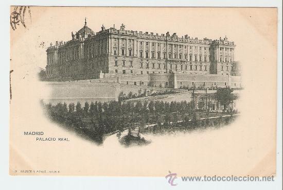 Postkarten: Madrid - Palacio 1903