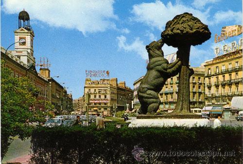 Postales: N&ordm; 3320 POSTAL MADRID PUERTA DEL SOL - Foto 1