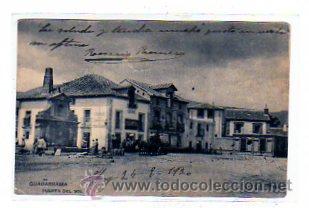 Postales: Provincia de Madrid. Guadarrama. Puerta del Sol. Hauser y Menet. diligencia.