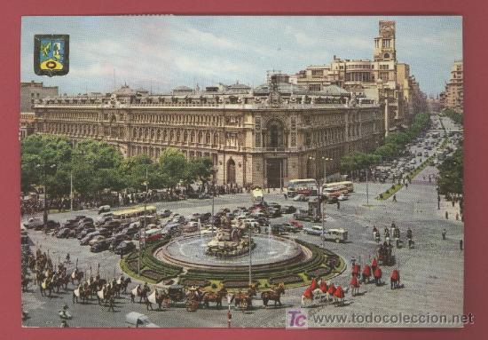 Postales: Cibeles  - Madrid - 1966 - Foto 1