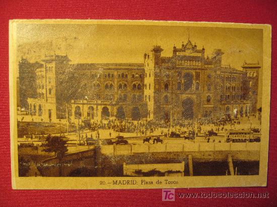 Postales: MADRID - PLAZA DE TOROS - Foto 1