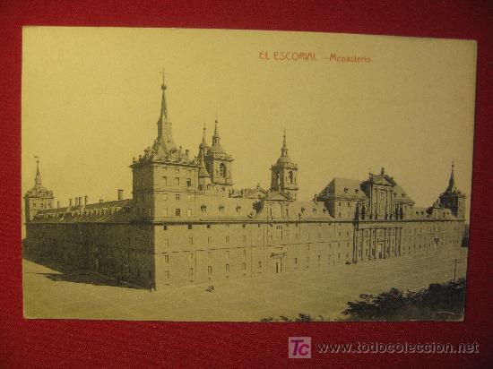 Postales: MADRID - EL ESCORIAL - MONASTERIO - Foto 1