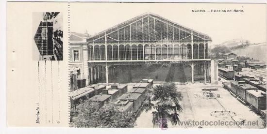 Postais: 5167 ANTIGUA POSTAL CON ACUSE DE ENVIO - LA ESTACI&Oacute;N DEL NORTE-FOTOGRAF&Iacute;A LACOSTE