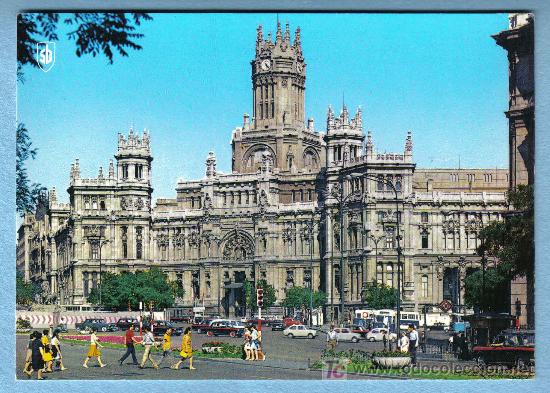 Postales: MADRID. PALACIO DE COMUNICACIONES. SEIX BARRAL - Foto 1