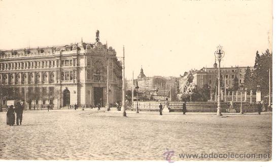 Postales: MADRID - PLAZA DE CASTELAR - EPOCA SIN DETERMINAR - Foto 1
