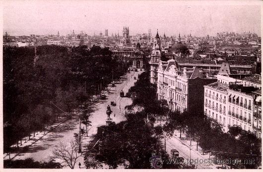 Postales: MADRID : Calle de Alcal&aacute; - Foto 1