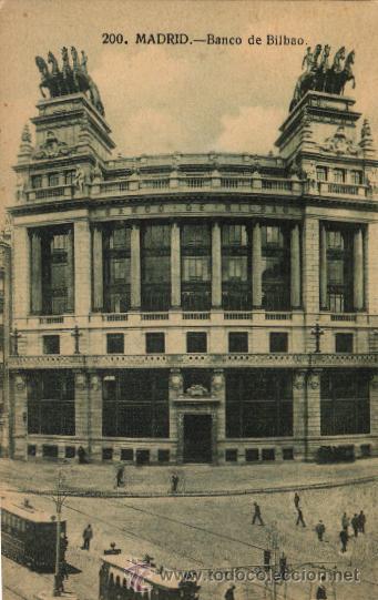 Postales: MADRID : Banco de Bilbao - Foto 1