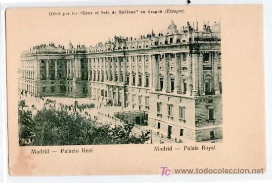 Postales: TARJETA POSTAL DE MADRID. PALACIO REAL. - Foto 1
