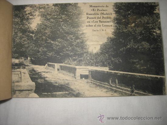 Postales: MONASTERIO EL PAULAR  SERIE 2 LIBRO CON OCHO POSTALES - Foto 3