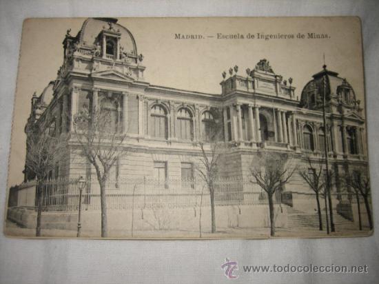 Postcards: ESCUELA DE INGENIEROS DE MINAS .-FOTOTIPIA J.ROIG