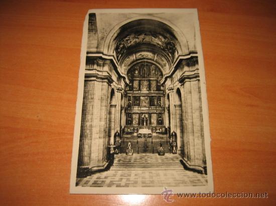 Cartoline: MONASTERIO  DEL ESCORIAL.-INTERIOR DE LA IGLESIA