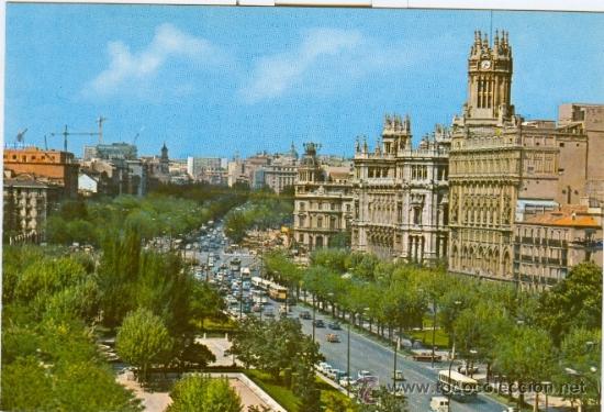 Postales: MADRID - PASEO DEL PRADO - Foto 1