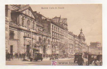 Postales: MADRID. CALLE DE ALCAL&Aacute;. - Foto 1