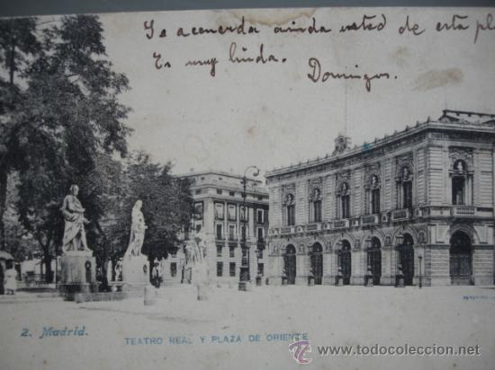 Postales: MADRID,TEATRO REAL - Foto 1