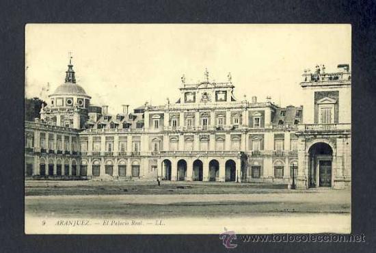 Postales: Postal de ARANJUEZ (Madrid): El Palacio Real (Ed.LL num.9) - Foto 1
