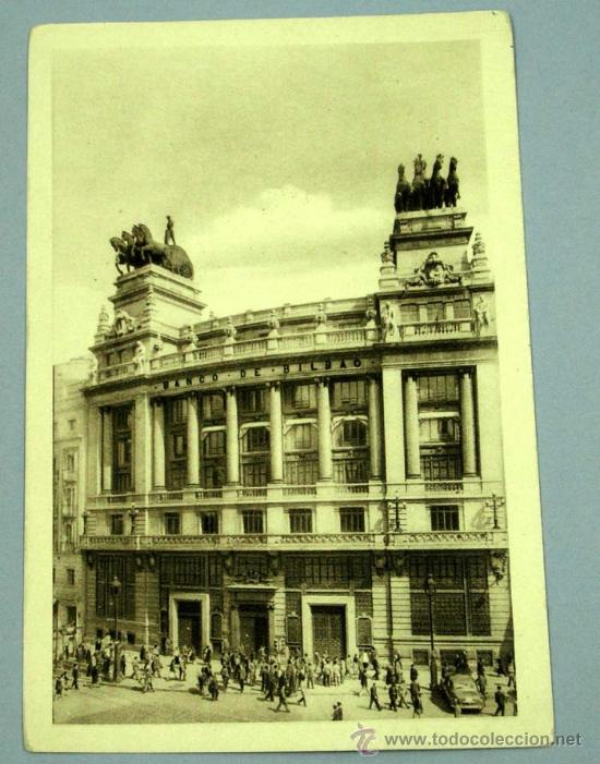 Postales: Postal Banco de Bilbao Madrid - Foto 1