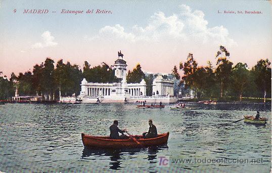 Postales: MADRID - MADRID - ESTANQUE DEL RETIRO - P1427 - Foto 1