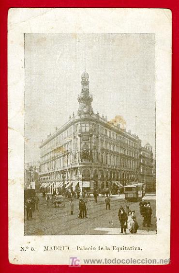 Postales: MADRID, PALACIO DE LA EQUITATIVA,   P33338 - Foto 1