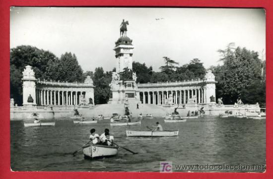 Postales: MADRID, EL RETIRO, ESTANQUE,     P33382 - Foto 1