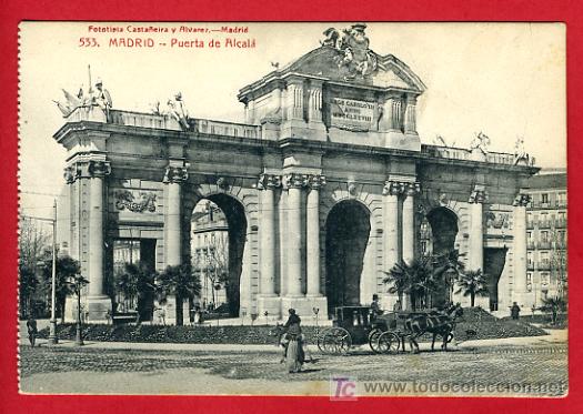 Postales: MADRID, PUERTA DE ALCALA,    P33408 - Foto 1