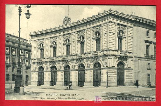Postales: MADRID, TEATRO REAL,    P33452 - Foto 1