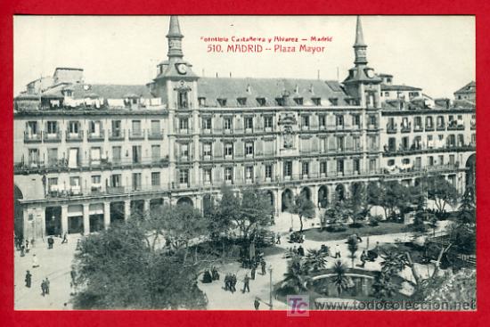 Postales: MADRID, PLAZA MAYOR,    P33466 - Foto 1