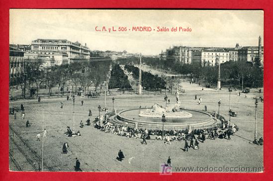 Postales: MADRID, SALON DEL PRADO,      P33477 - Foto 1