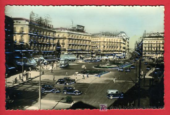 Postales: MADRID, PUERTA DEL SOL, RELIEVE,      P33479 - Foto 1
