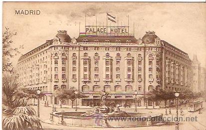 Postales: POSTAL MADRID PALACE HOTEL - Foto 1