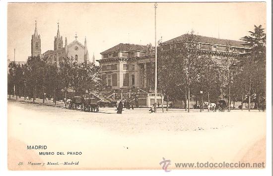 Postales: MADRID. MUSEO DEL PRADO. HAUSER Y MENET. - Foto 1