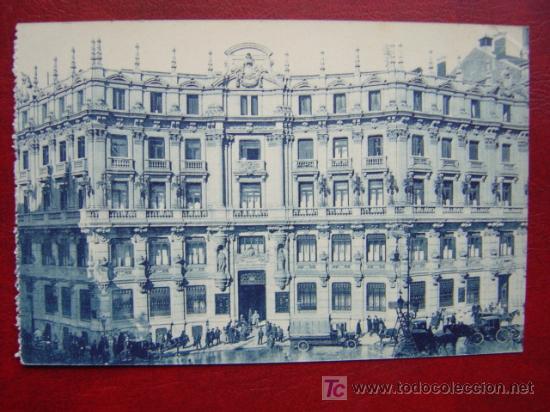 Postales: MADRID, BANCO HISPAMO AMERICANO - Foto 1