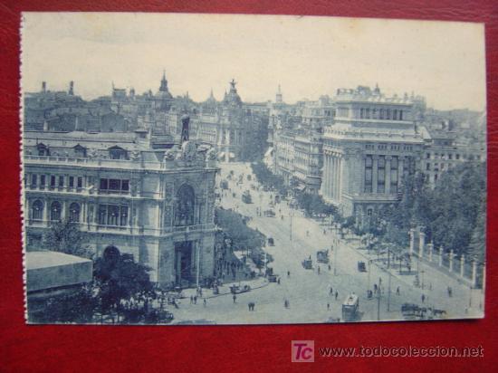 Postales: MADRID, CALLE DE ALCALA - Foto 1