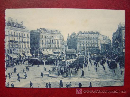 Postales: MADRID, PUERTA DEL SOL - Foto 1