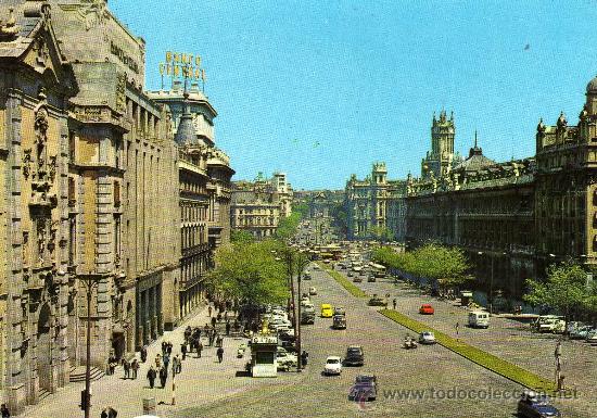 Postales: MADRID,CALLE DE ALCALA.POSTAL SIN CIRCULAR. - Foto 1