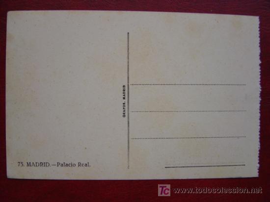 Postales: MADRID, PALACIO REAL - Foto 2