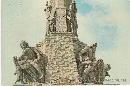 Cartes Postales: BASAMENTO DE LA CRUZ MONUMENTAL DEL VALLE DE LOS CAIDOS - CUELGAMUROS - CR N&ordm; 10 -