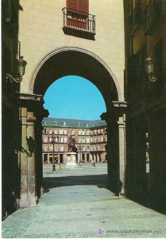 Postales: MADRID - PLAZA MAYOR - - Foto 1