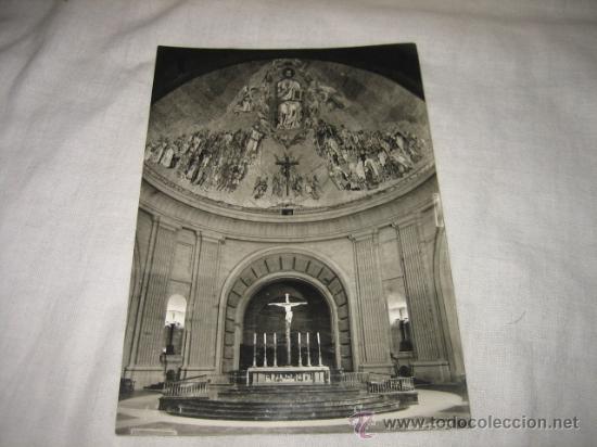 Postales: N&ordm; 28 CUELGAMUROS   MADRID  CRIPTA BASILICA ALTAR MAYOR Y BOVEDA - Foto 1