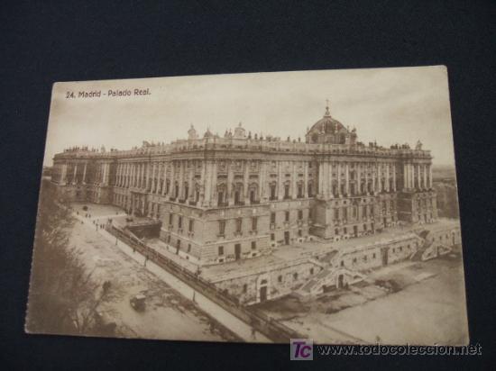Postales: MADRID - PALACIO REAL - A&Ntilde;O 1.926 - Foto 1