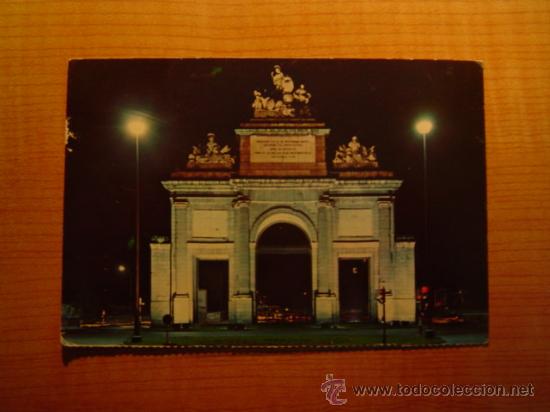 Postales: POSTAL MADRID PUERTA DE TOLEDO SIN CIRCULAR - Foto 1