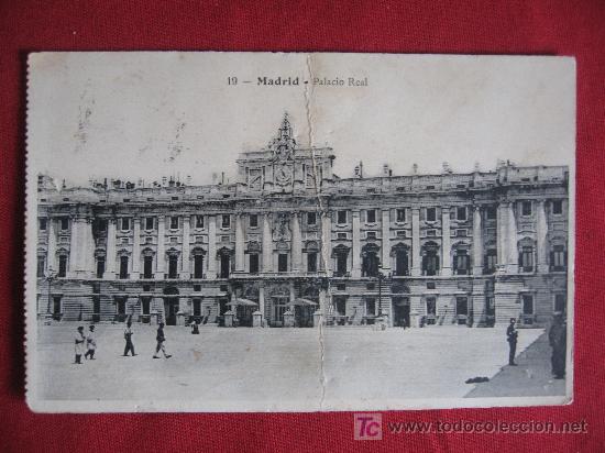 Postales: MADRID -  PALACIO REAL - Foto 1