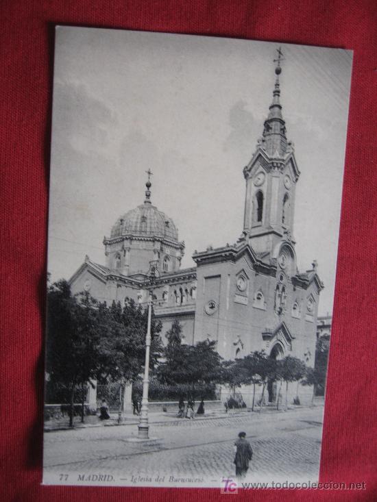 Postales: MADRID - IGLESIA DEL BUENSUCES&Oacute; - Foto 1