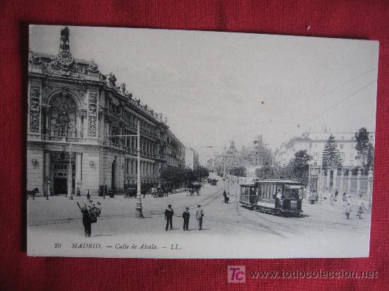 Postales: MADRID -  CALLE ALCALA - Foto 1