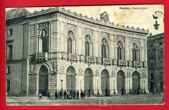 Postales: MADRID, TEATRO REAL,    P36229 - Foto 1